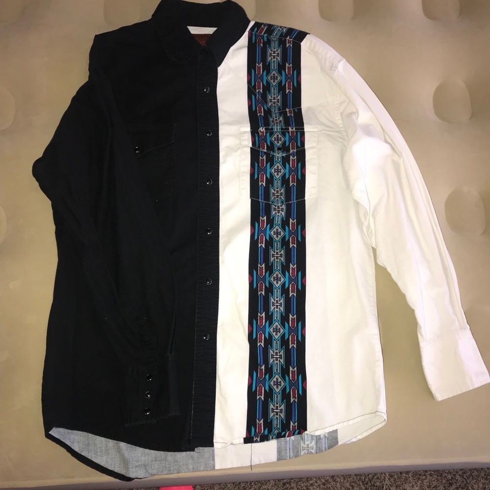 Wrangler pearl snap